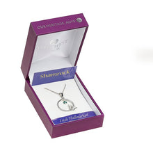Load image into Gallery viewer, BUTTERFLY SHAMROCK PENDANT
