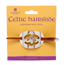 Load image into Gallery viewer, LARGE CLADDAGH HAIRSLIDE
