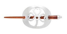 Load image into Gallery viewer, LARGE SHAMROCK HAIRSLIDE
